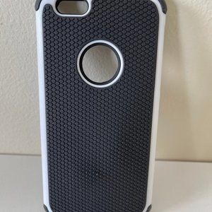 iPhone 5 Case Black and White Armor